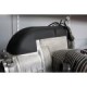 capot moteur café racer noir