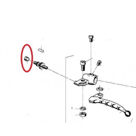 feutre de cable d'embrayage