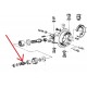 Entraîneur arbre de pignon pour BMW R60/6-R100