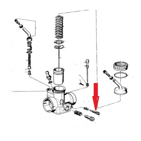 vis de reglage R50 et R60/5/6/7