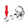 Manchon pipe d'admission  diametre 60mm pour modeles a carburateur de 40mm