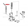 ecrou de starter R50/60