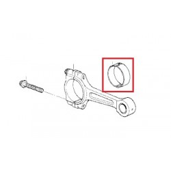 Coussinet côté chapeau de palier rouge