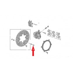 Vis à tête ovale M8X25