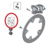 jeu de joints de piston de frein diamètre 28mm