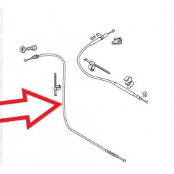 cable d'embrayage monocylindre injection