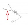 Câble accélérateur haut long 1005mm