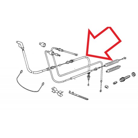 cable accelerateur avant 07/96