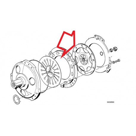 disque d'embrayage sachs k100