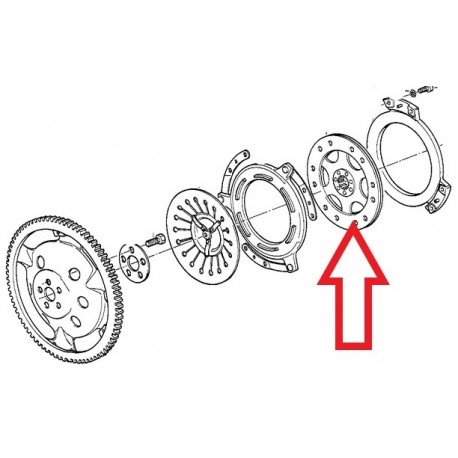disque d'embrayage sachs boite 5 vitesse r850/1100