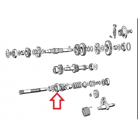 roulement FAG 6204 c3