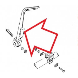 Kick-starter pour BMW R25-R27 et R50-R69S, modèle droit