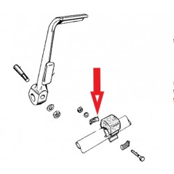 Butée de kick plaquette de montage pour BMW R24-R69S
