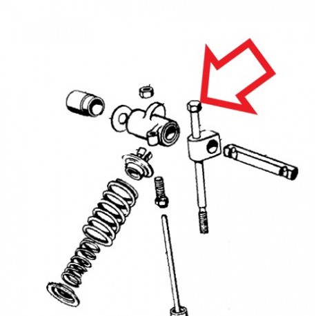 vis de fixation de culasse M10X130