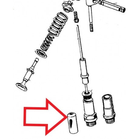 poussoir standard de 19.96mm