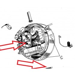 ressort de 11mm d'avance centrifuge