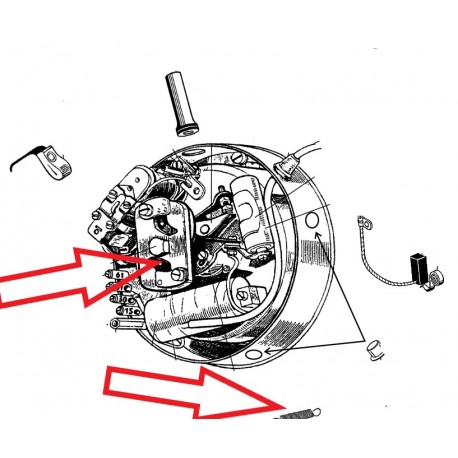 ressort de 11mm d'avance centrifuge