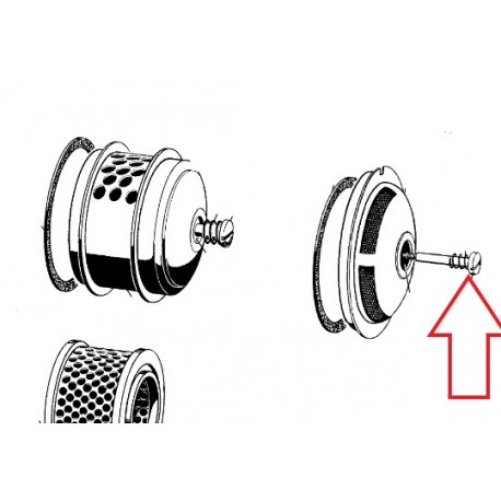 vis inox de filtre a air R26