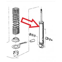 Amortisseur arrière série 5/6/7