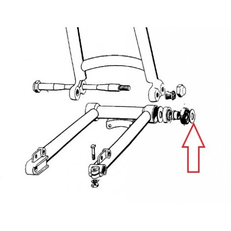 rondelle de calage de 1mm