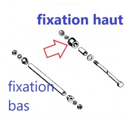 douille caoutchouc de fixation moteur