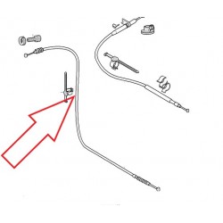 Câble de commande d'embrayage F650
