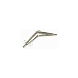 silencieux arriere r80gs/st  inox