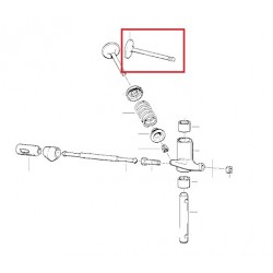 Soupape d'admission  R65 avant 1981