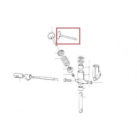 soupape d'admission r65 a partir de 1981
