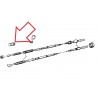 fixation de câble embrayage et frein