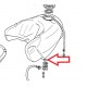 joint torique de robinet d'essence F650 avant 2000