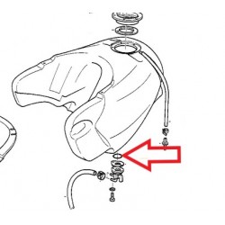 joint torique de robinet d'essence F650 avant 2000