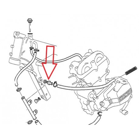 tamis circuit d'huile F650 avant 2000