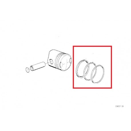 jeu de segment r60 cote standard