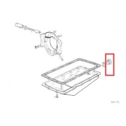 vis bouchon de vidange moteur m18x1.5 inox