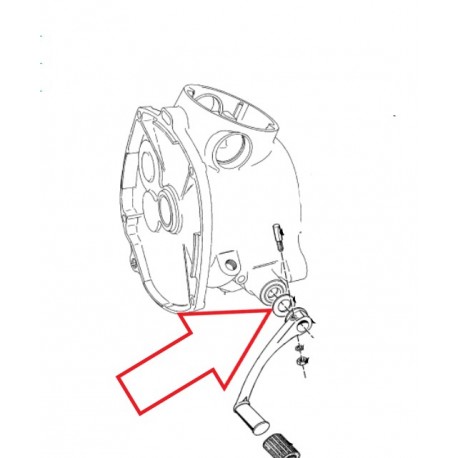 rondelle de selecteur de 0.75mm