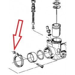 ecrou de collier de carburateur