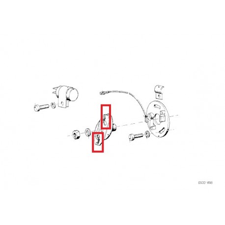 jeu de ressort d'avance centrifuge