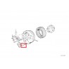 Vis M5x45 fixation stator alternateur