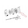 Rondelle de pression d'embrayage pour BMW R25/3, R26 et R27, arrière