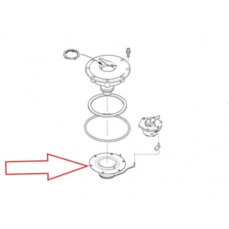 Réducteur de bouchon de réservoir