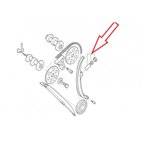 Jeu tendeur de chaine