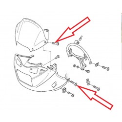 Vis a tête plate M5X20