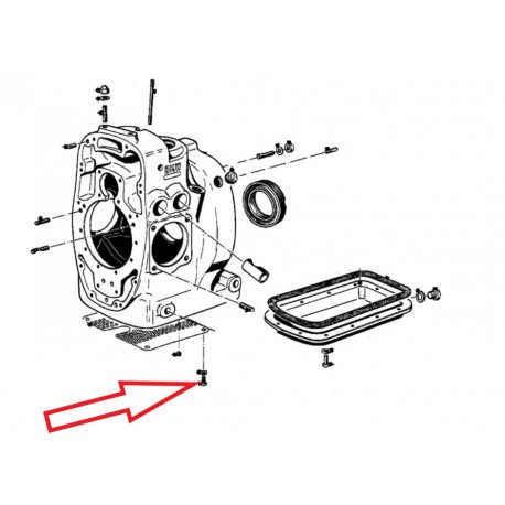 Vis six pans M6X10