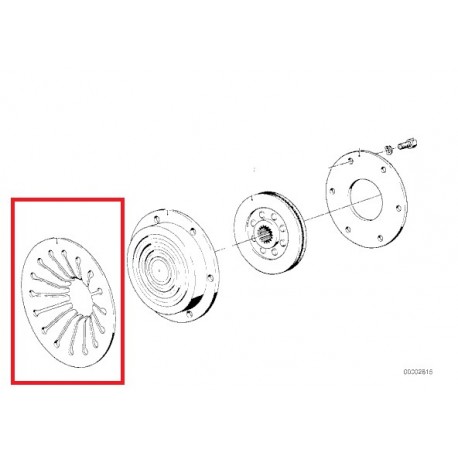 ressort d'embrayage r45/65 avant 81