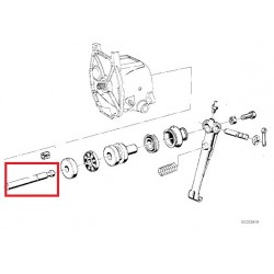 tige d'embrayage boite 5 vitesse avant 81