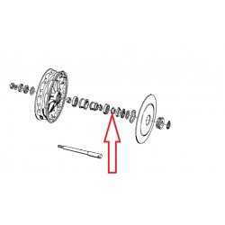 Douille de pression pour BMW R50-R69S, côté gauche