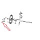 Écrou pour boulon de câble de frein pour BMW R50-R69S et R50/5-R60/6