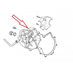 Couvercle carter moteur, argent, droite F650