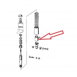 Manchon de réglage suspension arrière pour BMW R26, R27 et R50-R69S